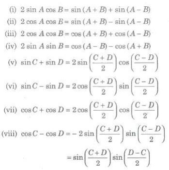 Transformation Formulae